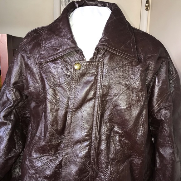 “HP”Vintage CELLINI MEN’s  LEATHER JACKET - Picture 4 of 9